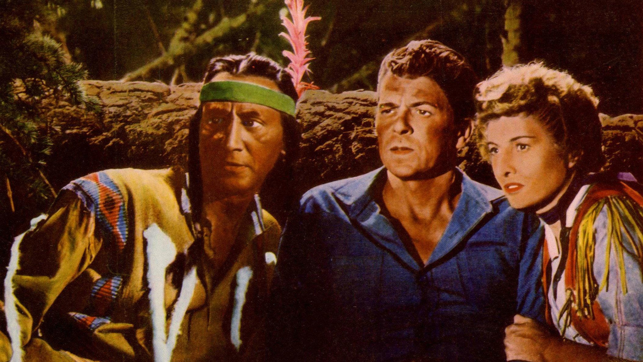 Cattle Queen of Montana 1954 movie scene