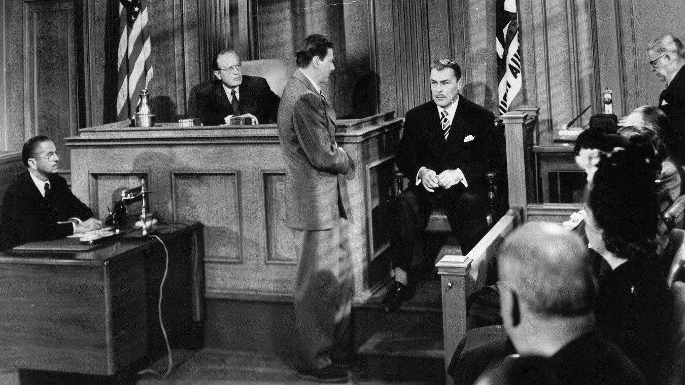 Impact 1949 movie scene