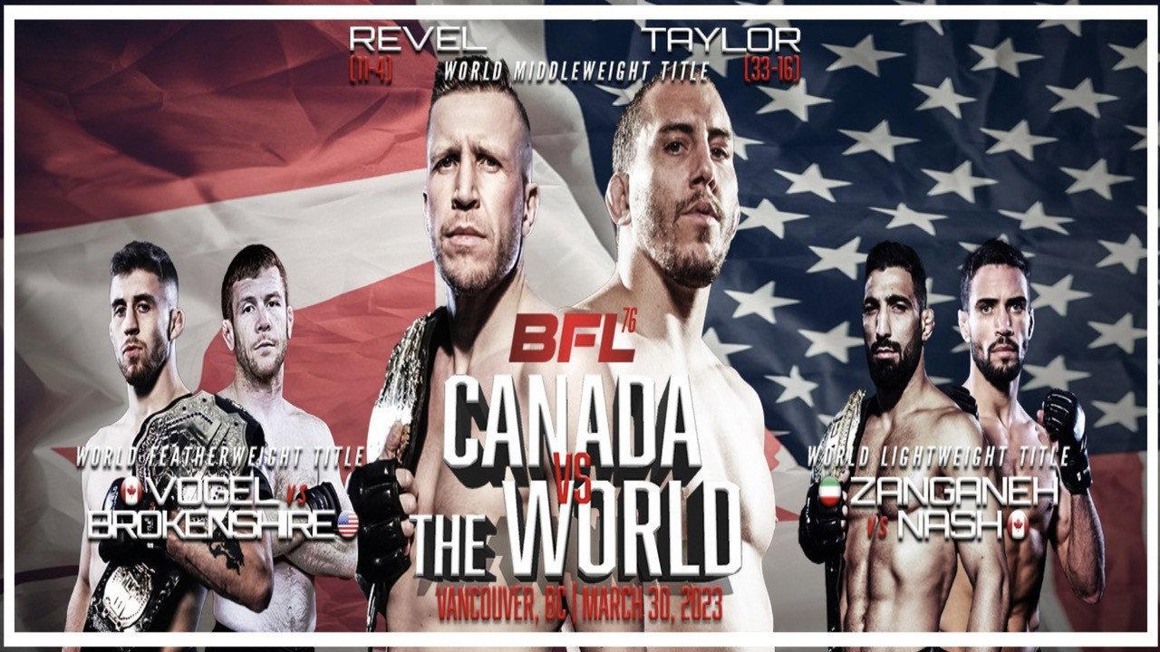 BFL 76: Canada vs. The World 2023 movie scene