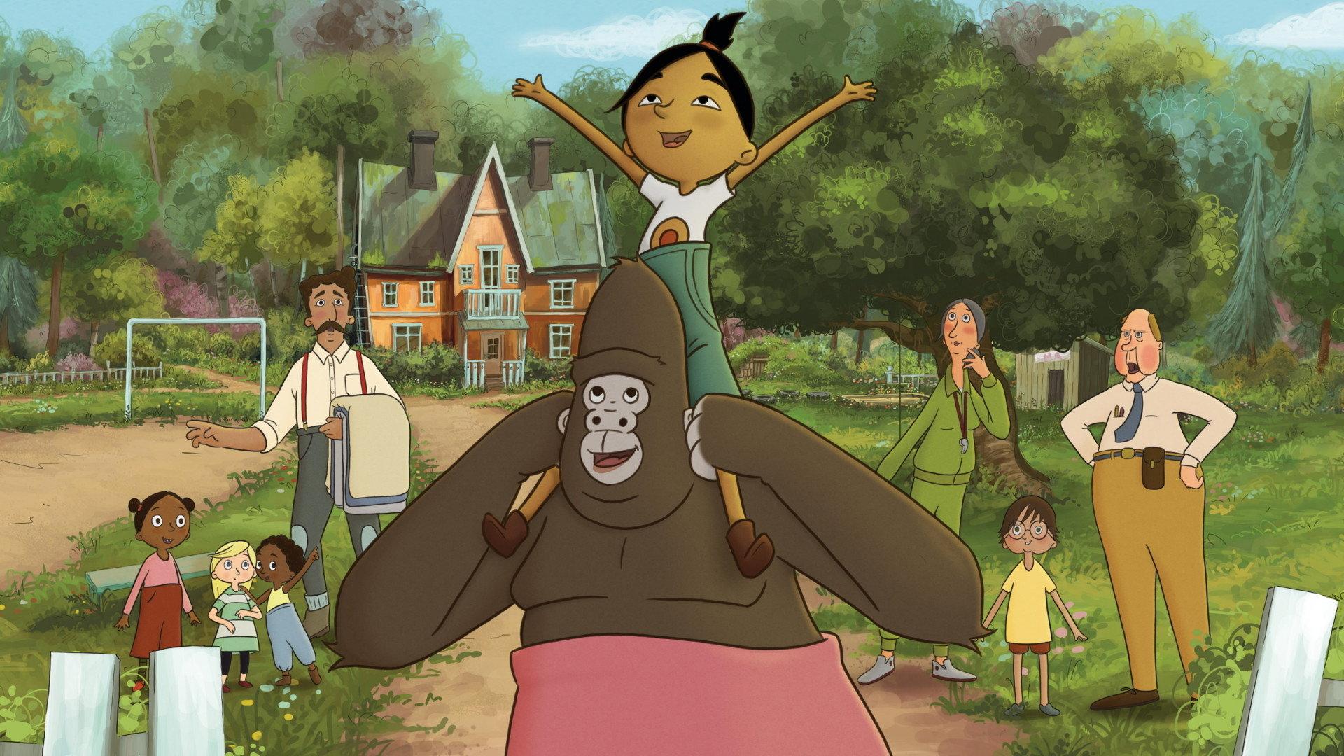 The Ape Star 2021 movie scene