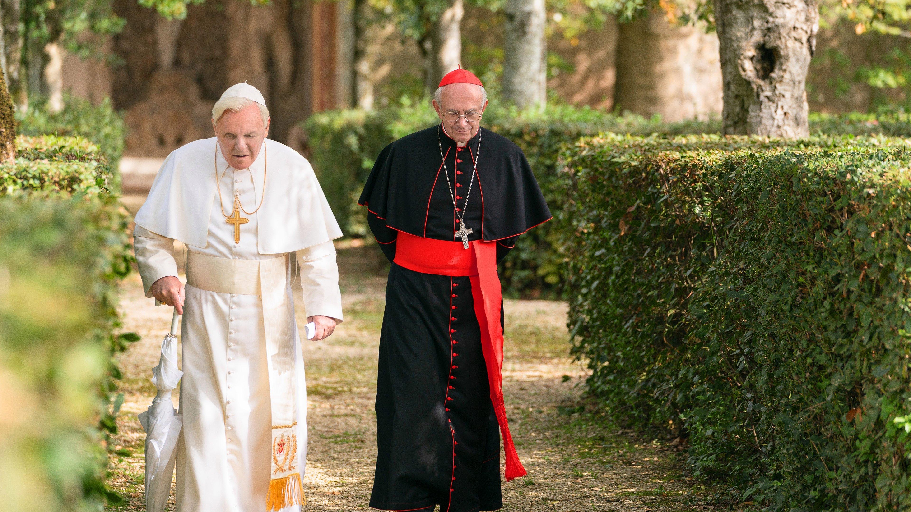 The Two Popes 2019 movie scene