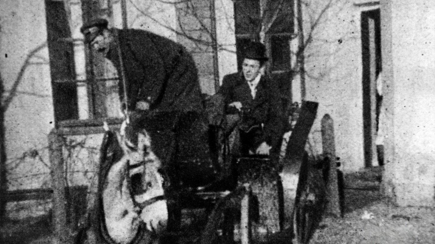The Return of a Merry Fellow 1902 movie scene