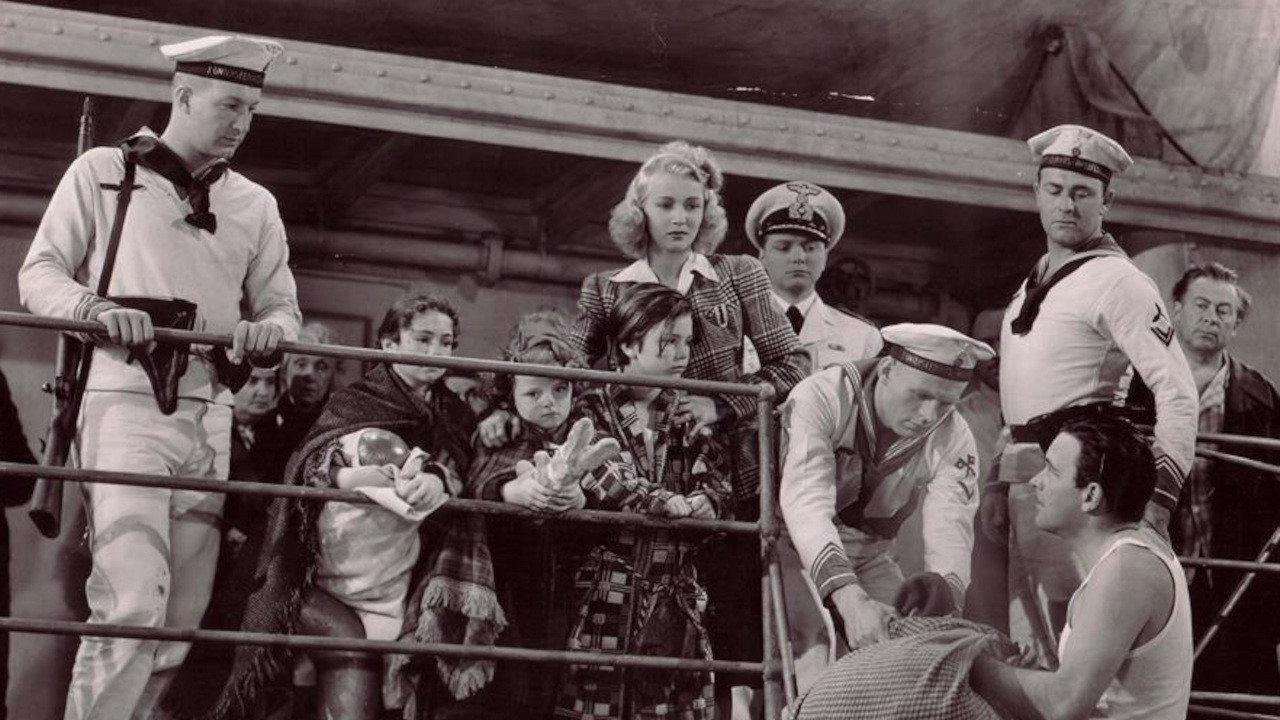 Mystery Sea Raider 1940 movie scene