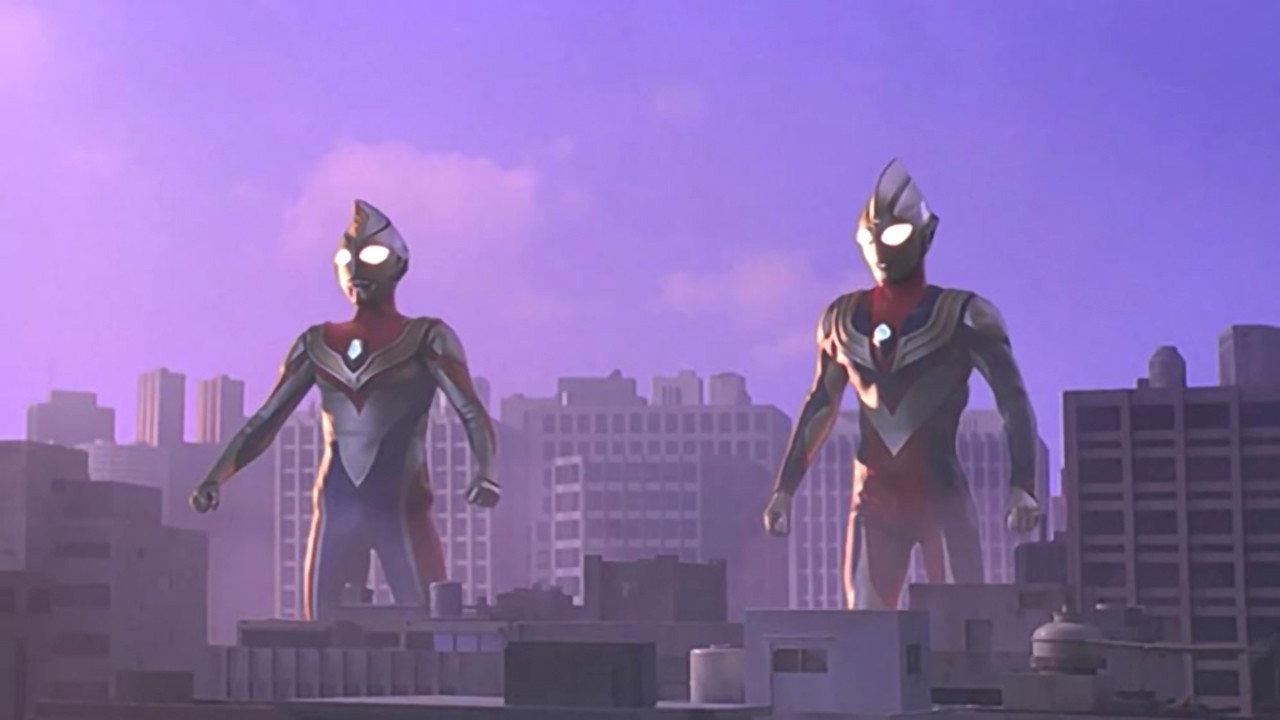 Ultraman Tiga & Ultraman Dyna: Warriors of the Star of Light 1998 movie scene