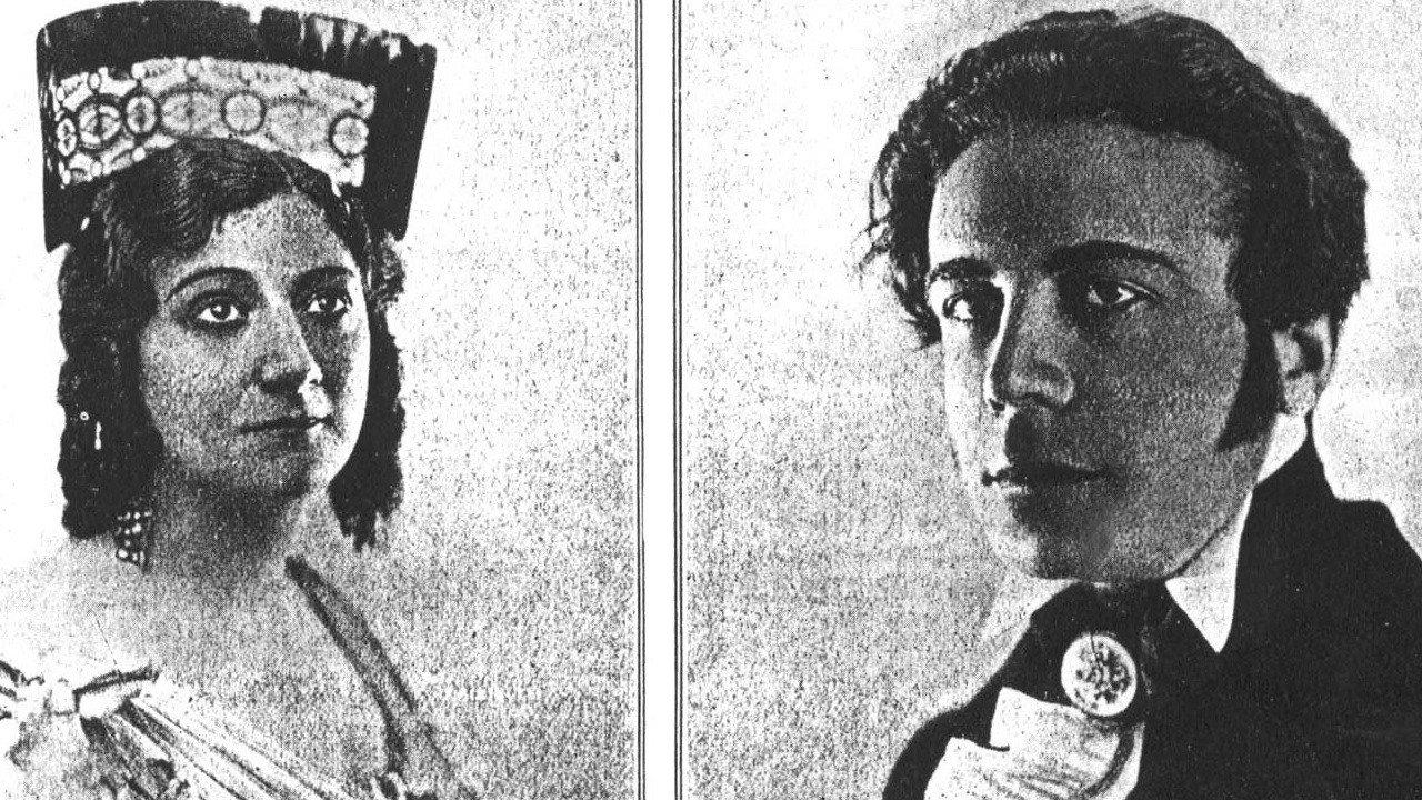 Manuelita Rosas 1925 movie scene