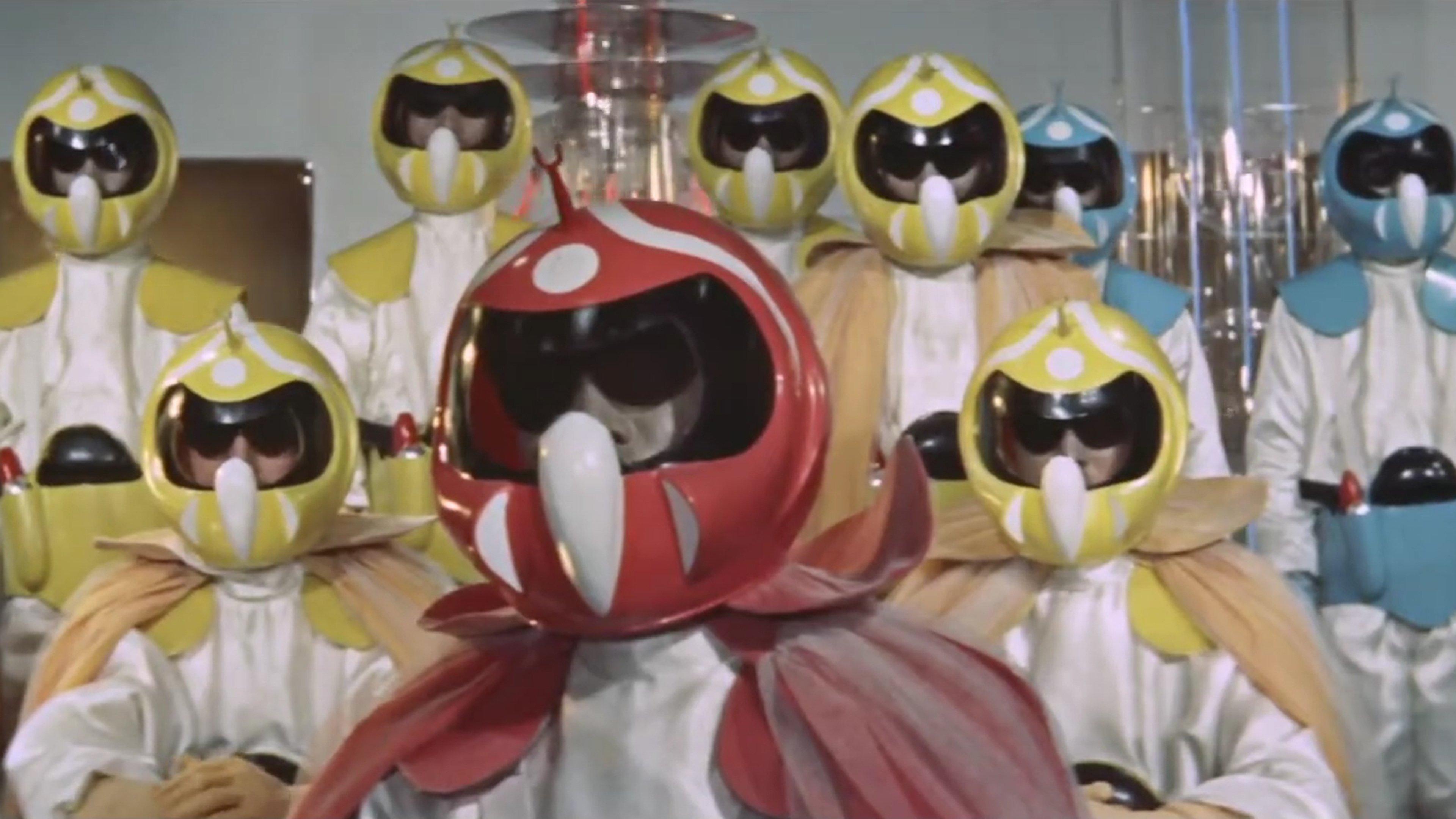 The Mysterians 1957 movie scene