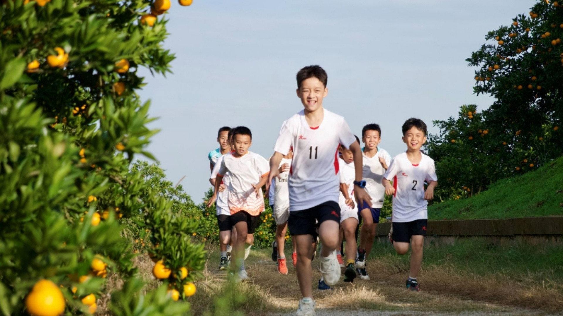 Mountain Soccer Boy 2024 movie scene