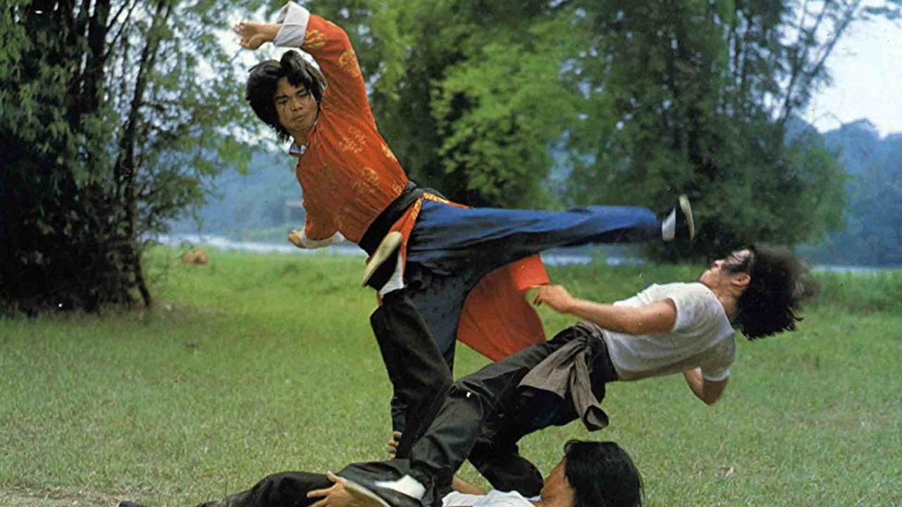 Crazy Guy with Super Kung Fu 1978 movie scene