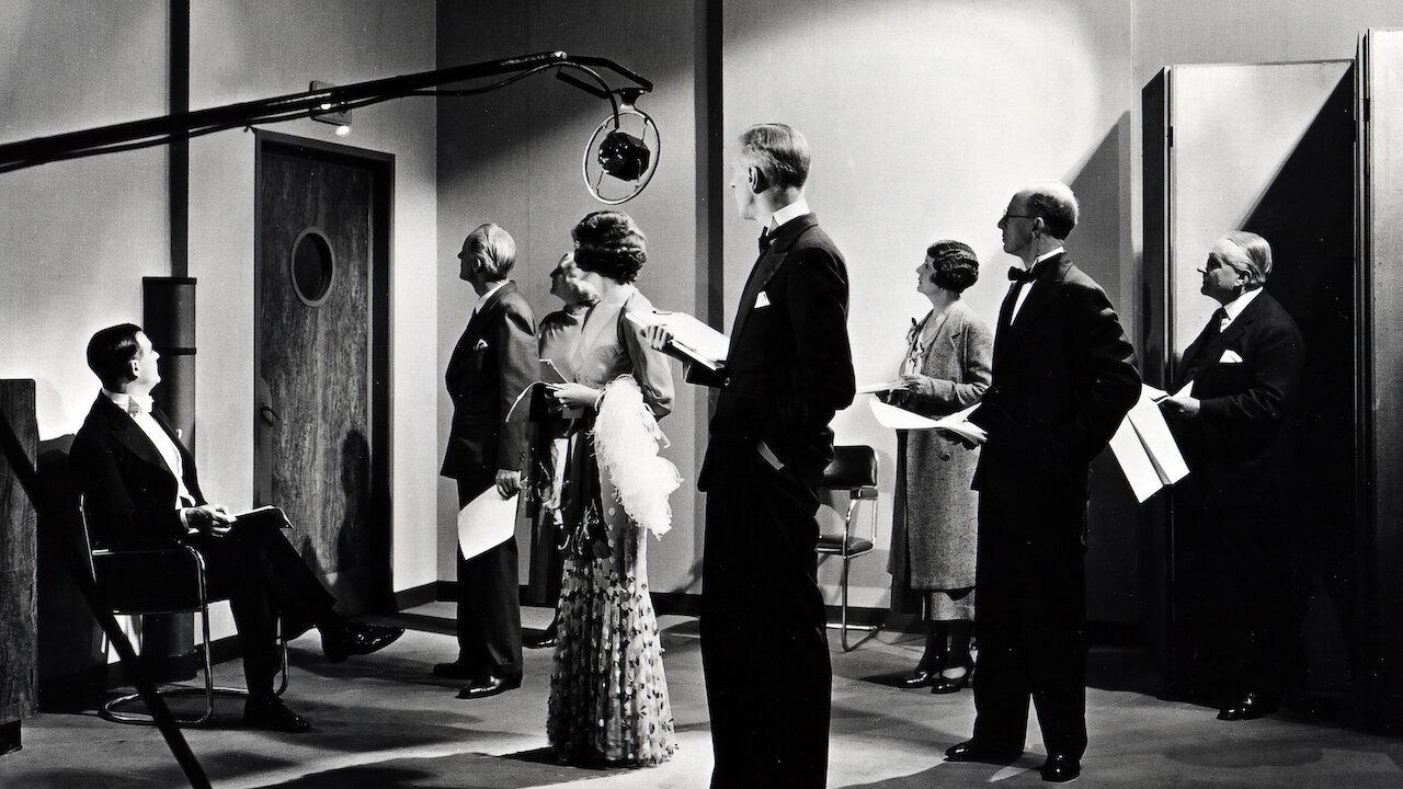 Death at Broadcasting House 1934 movie scene