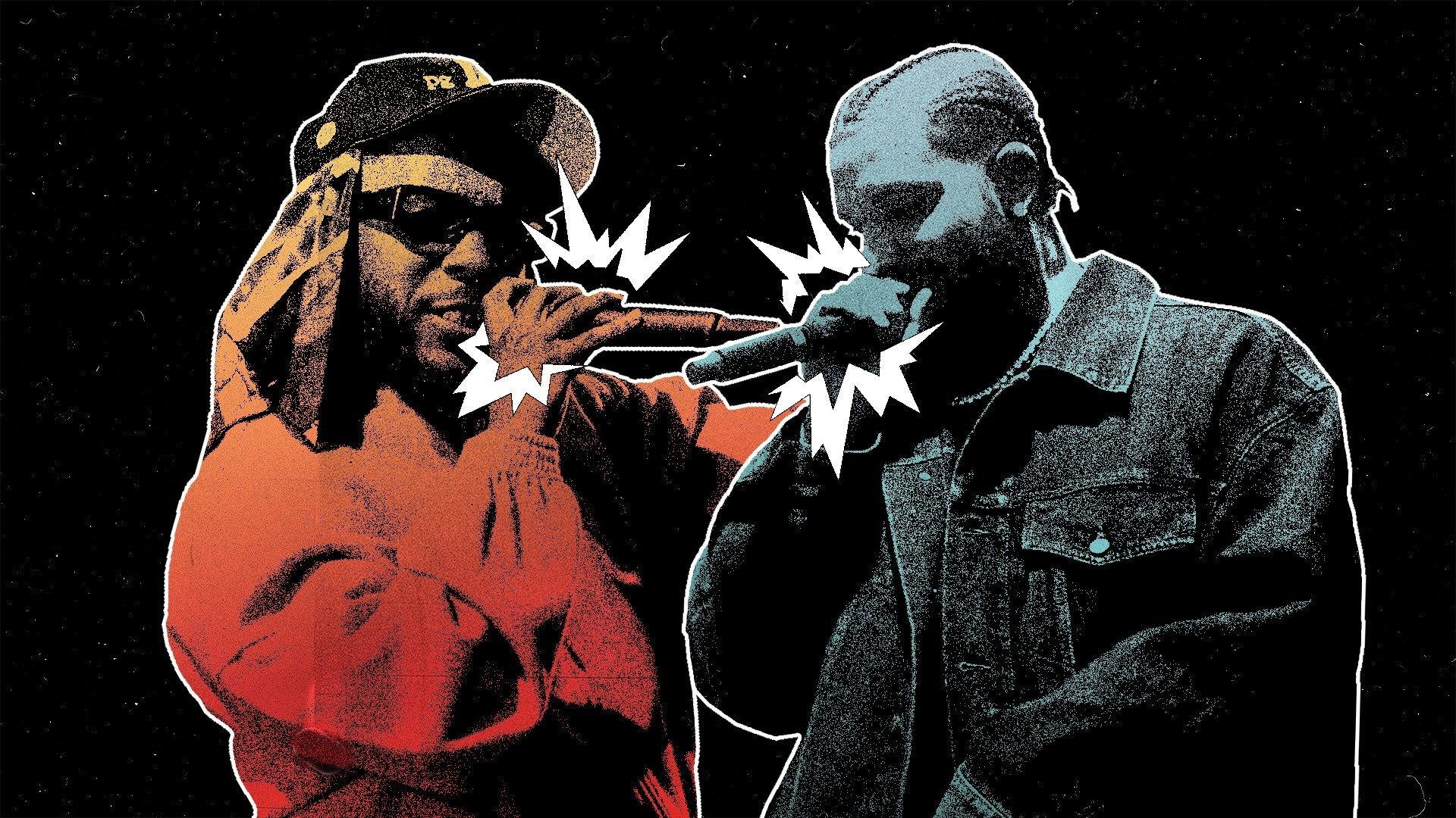 Public Enemies: Kendrick vs Drake 2024 movie scene