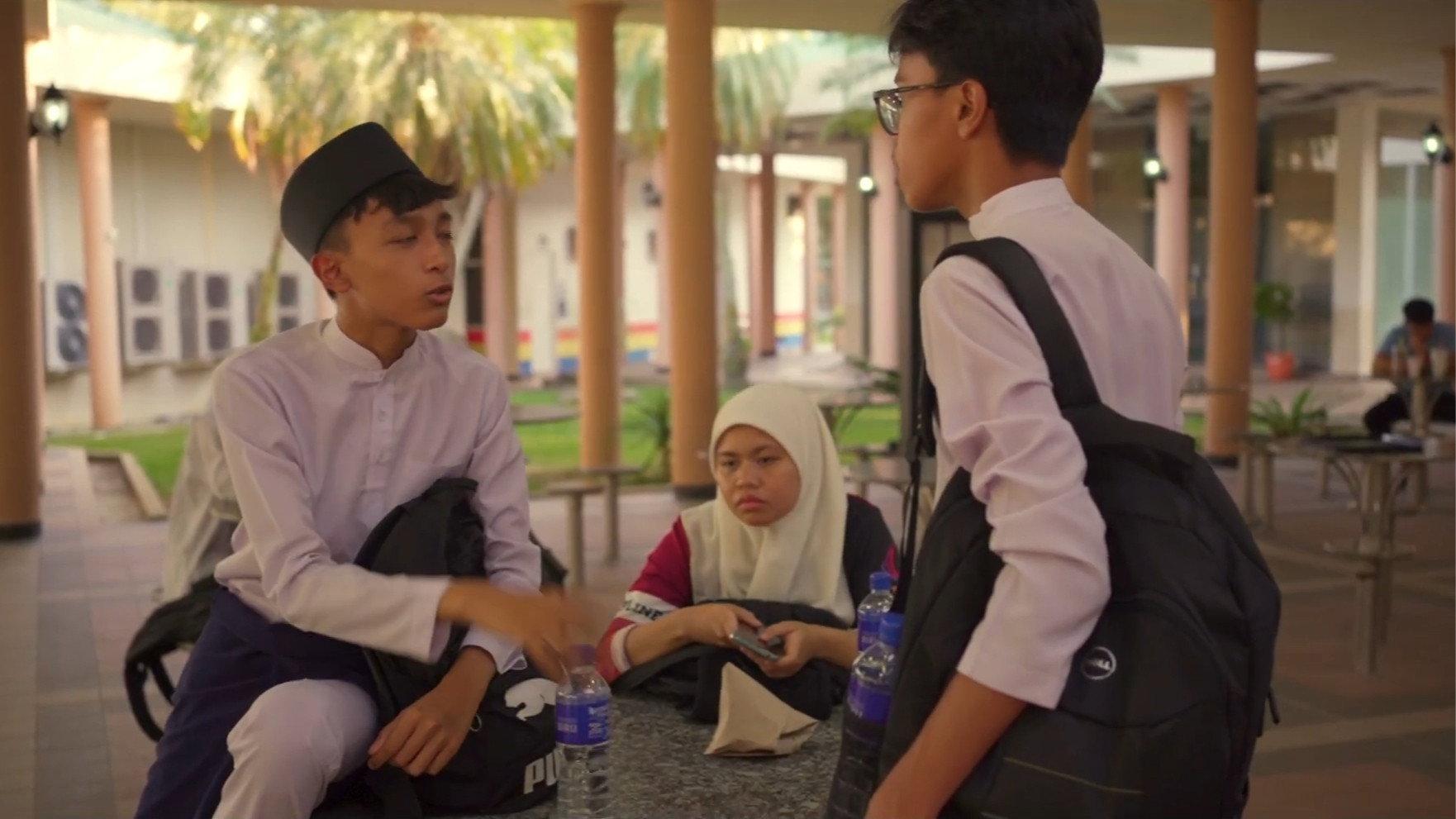 Demi Gadis 2024 movie scene