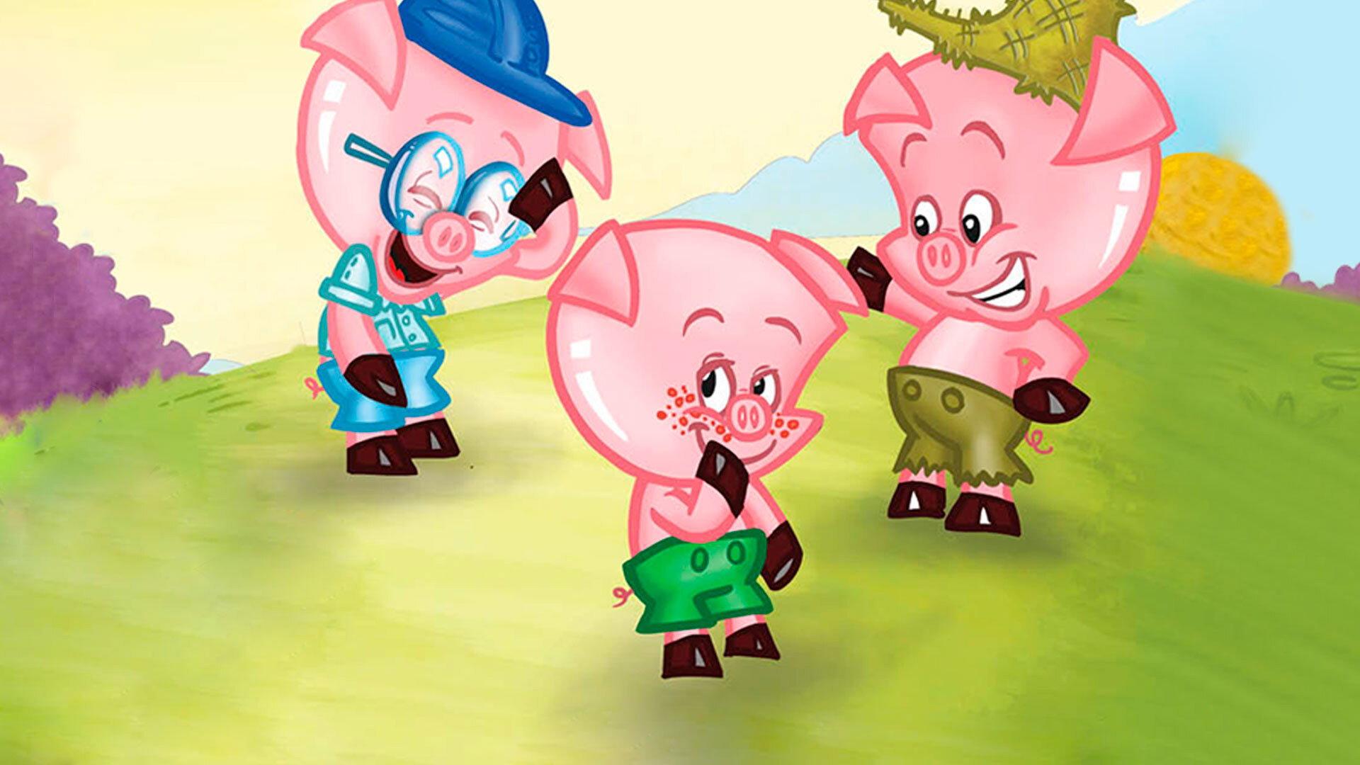 The Three Little Pigs 2007 movie scene