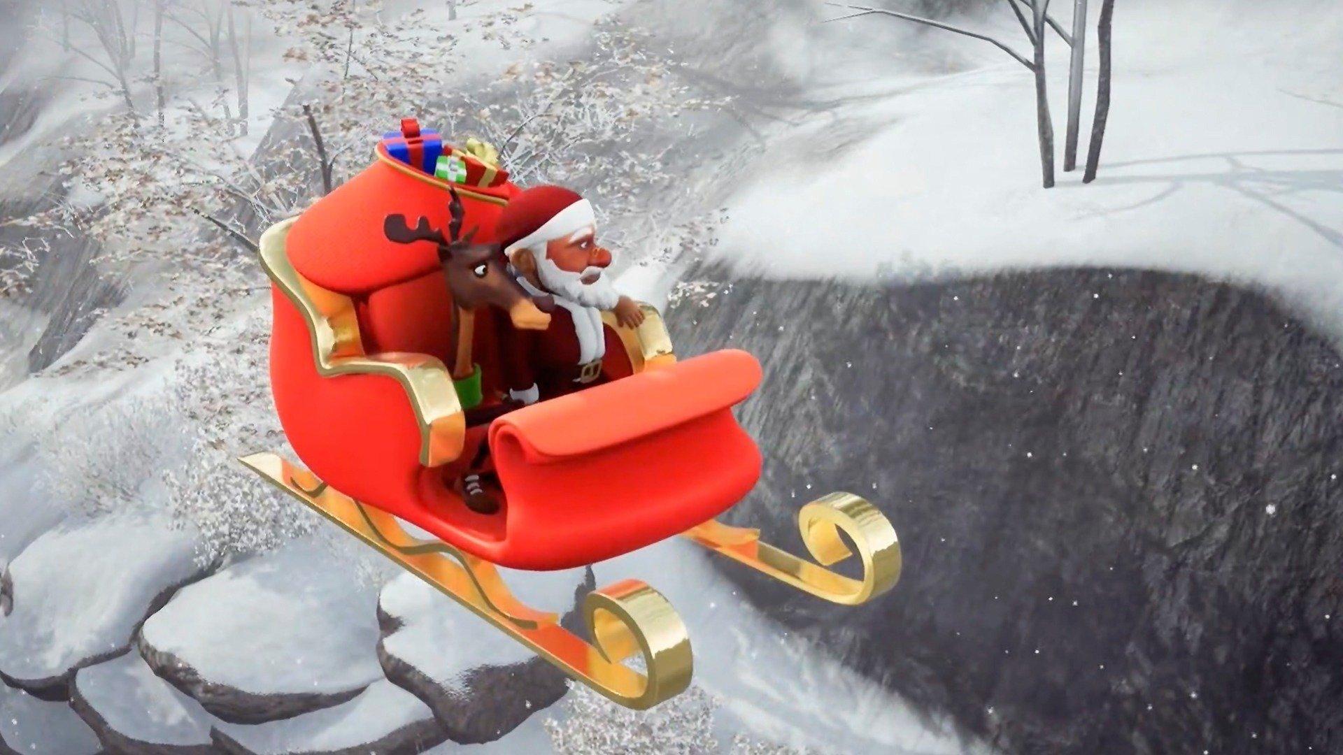 A Frozen Christmas 2016 movie scene
