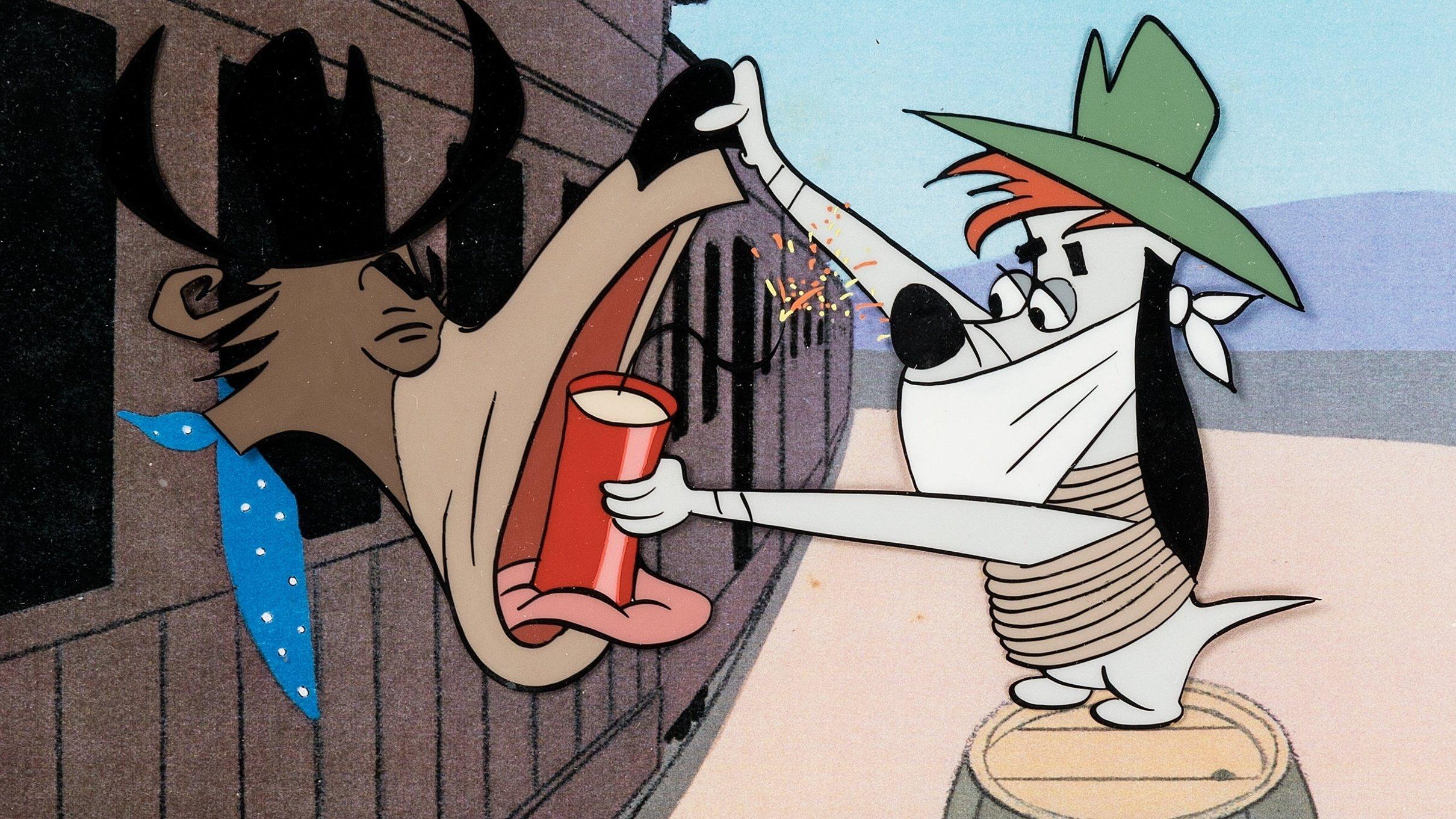 Deputy Droopy 1955 movie scene