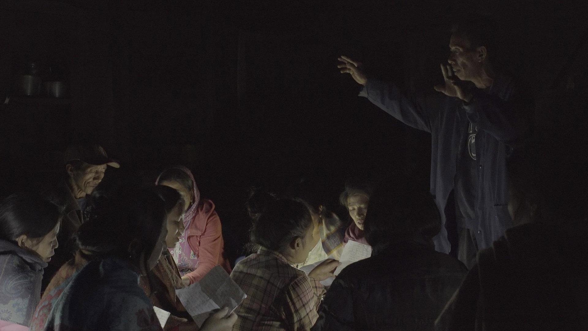 Flickering Lights 2023 movie scene