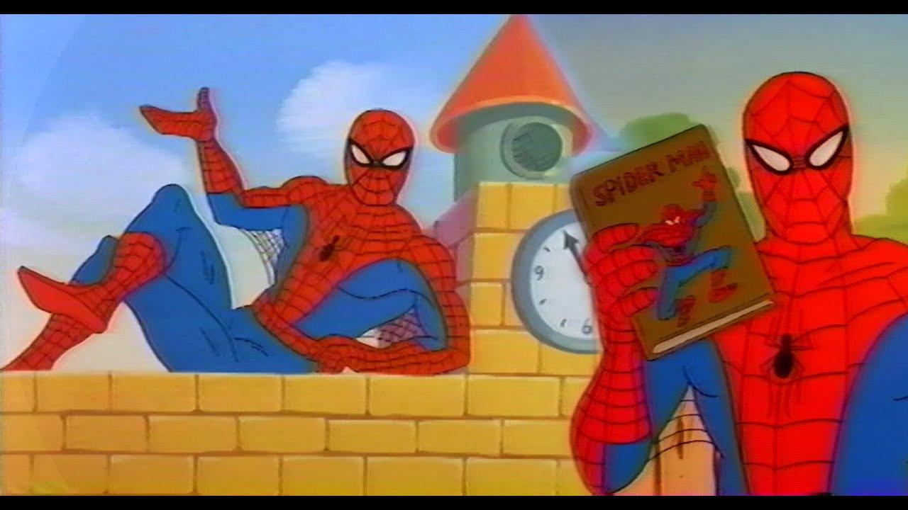Spider-Man: Smart Kids Play It Safe 1990 movie scene