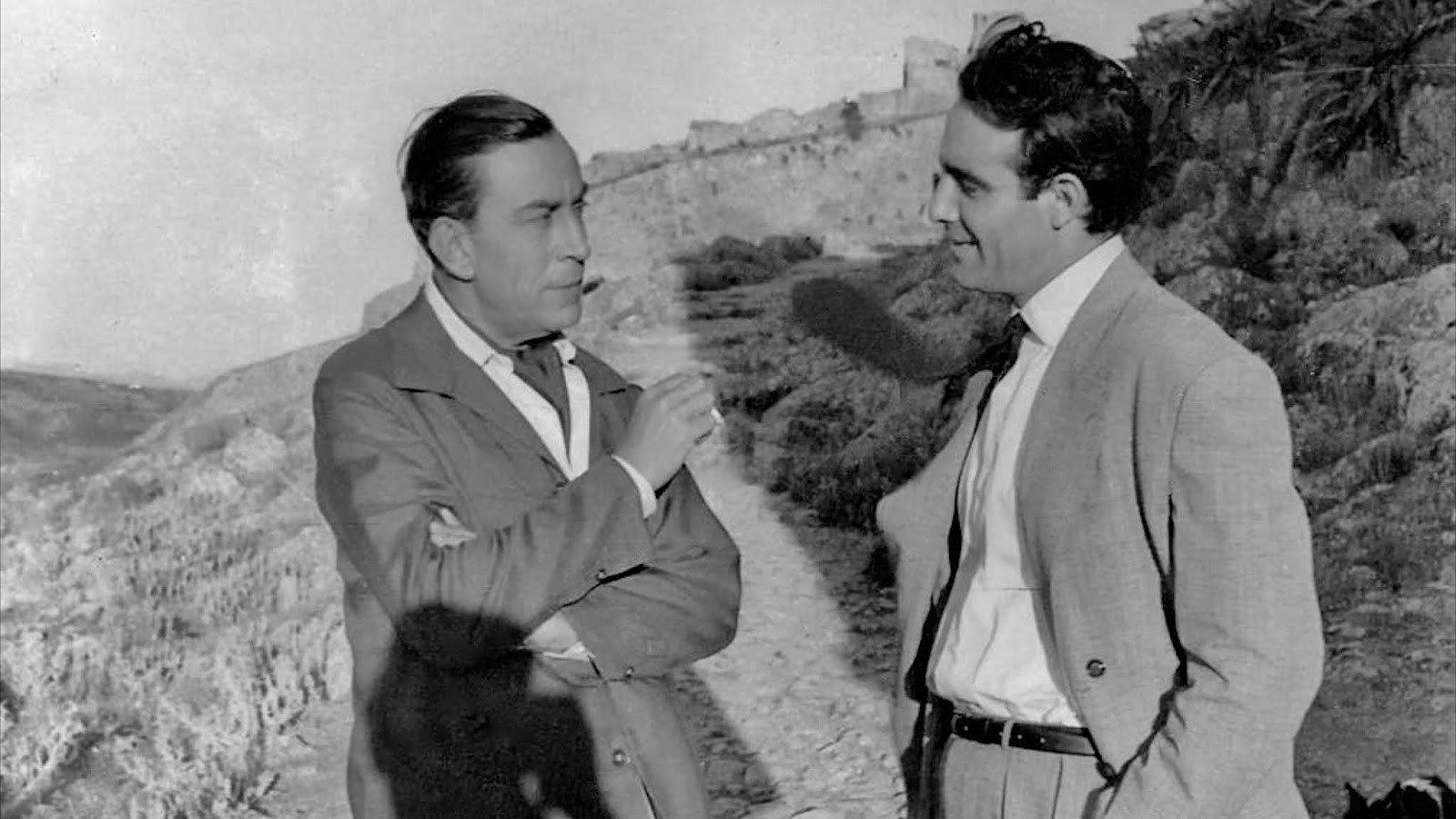 The Man on the Train 1958 movie scene