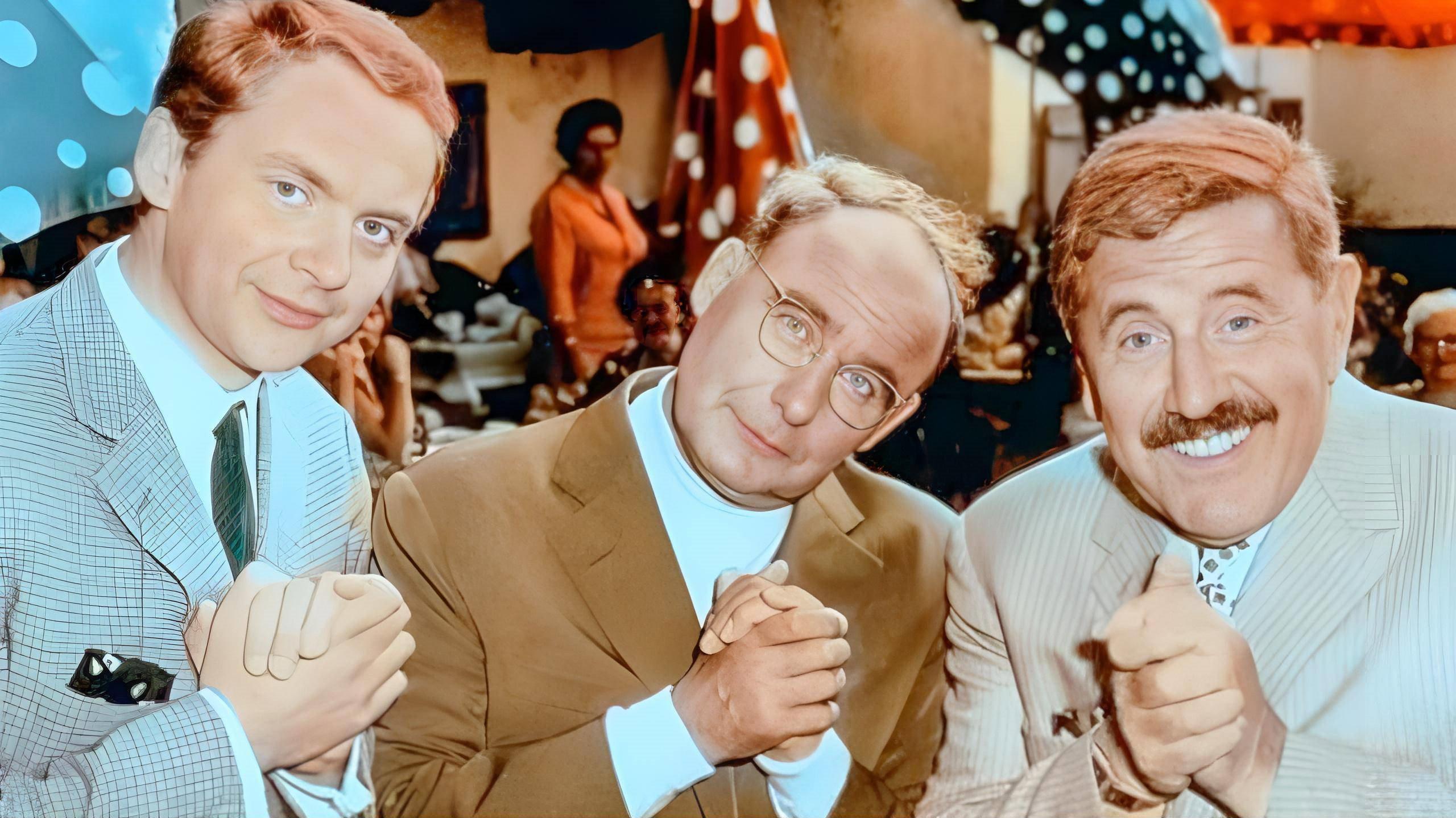 Die drei Scheinheiligen 1964 movie scene