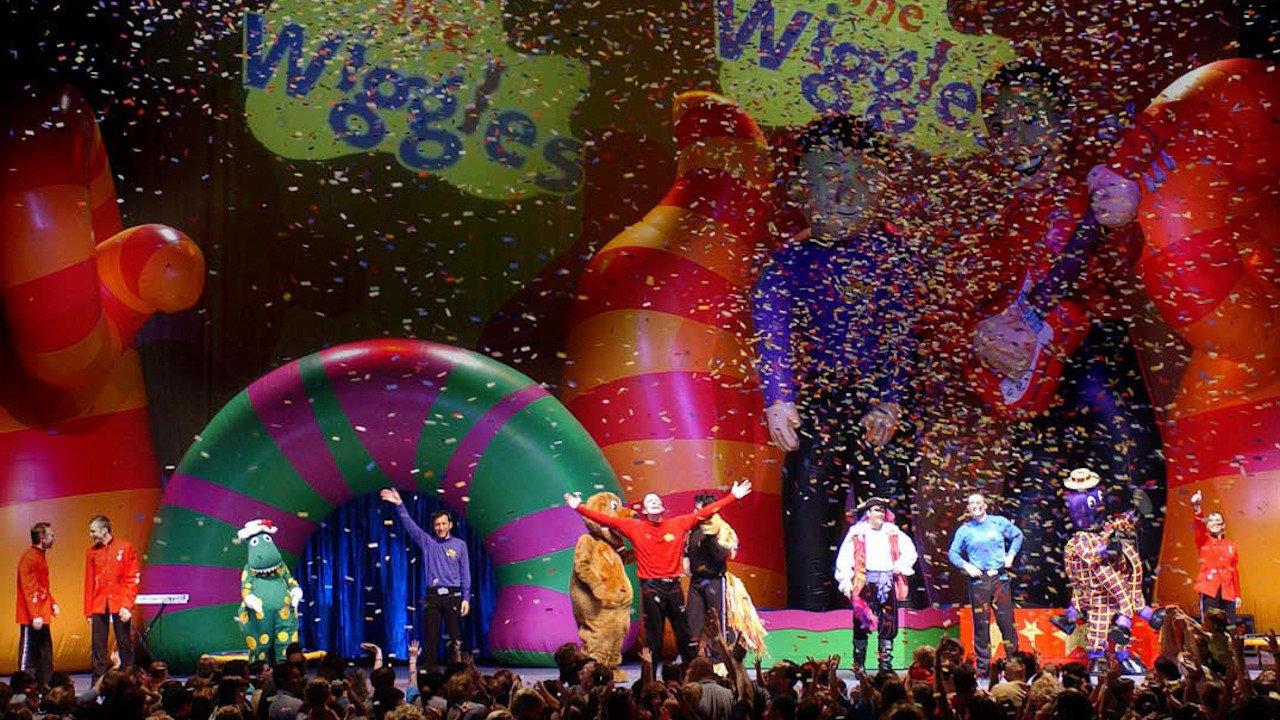 The Wiggles Take on the World 2006 movie scene