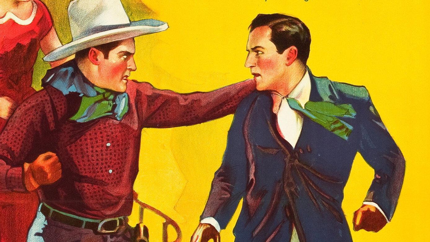 The Upland Rider 1928 movie scene