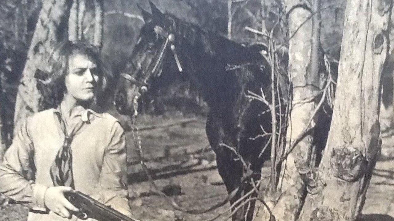 The Boss of the Lazy Y 1917 movie scene