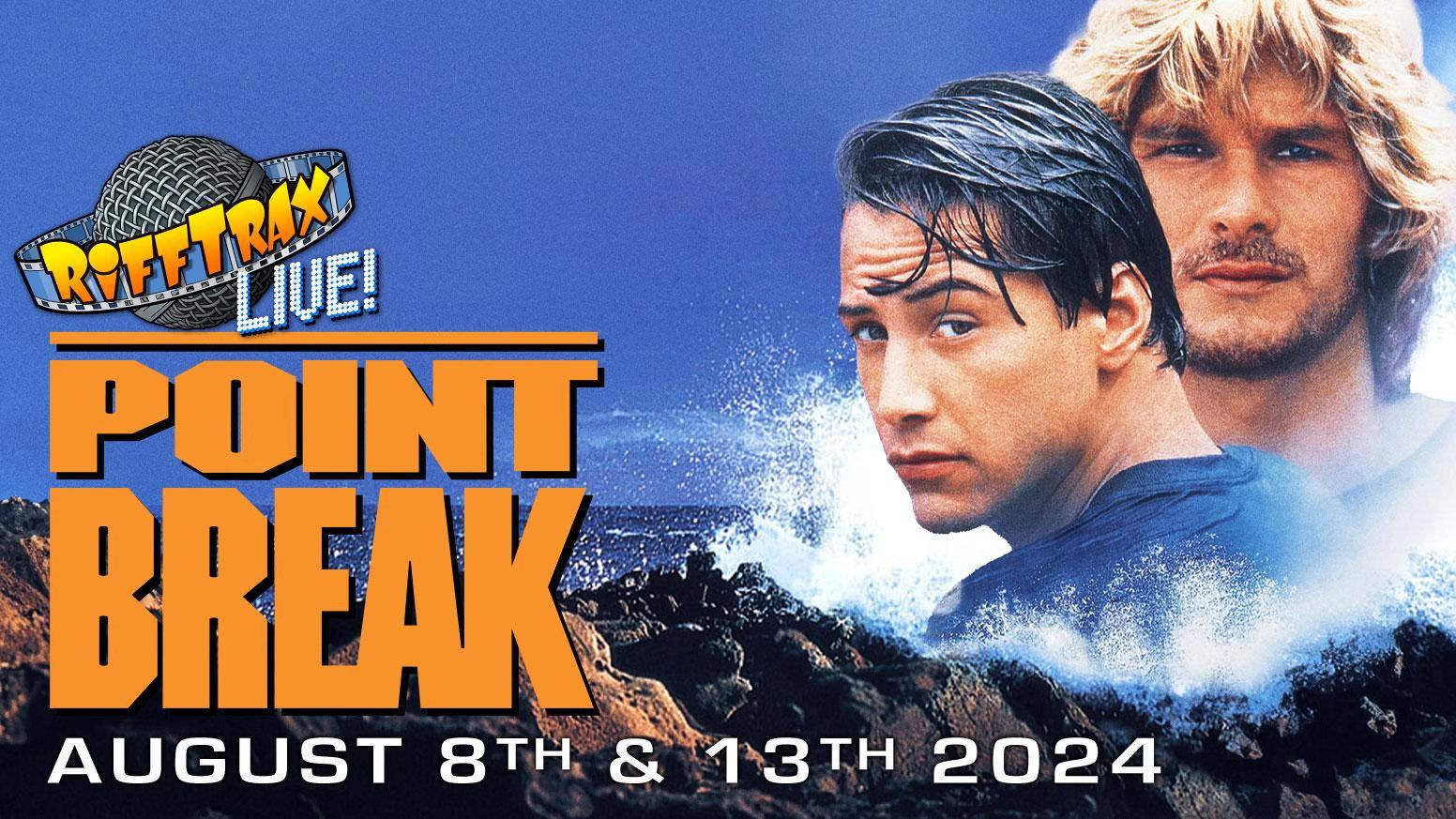 RiffTrax Live: Point Break 2024 movie scene