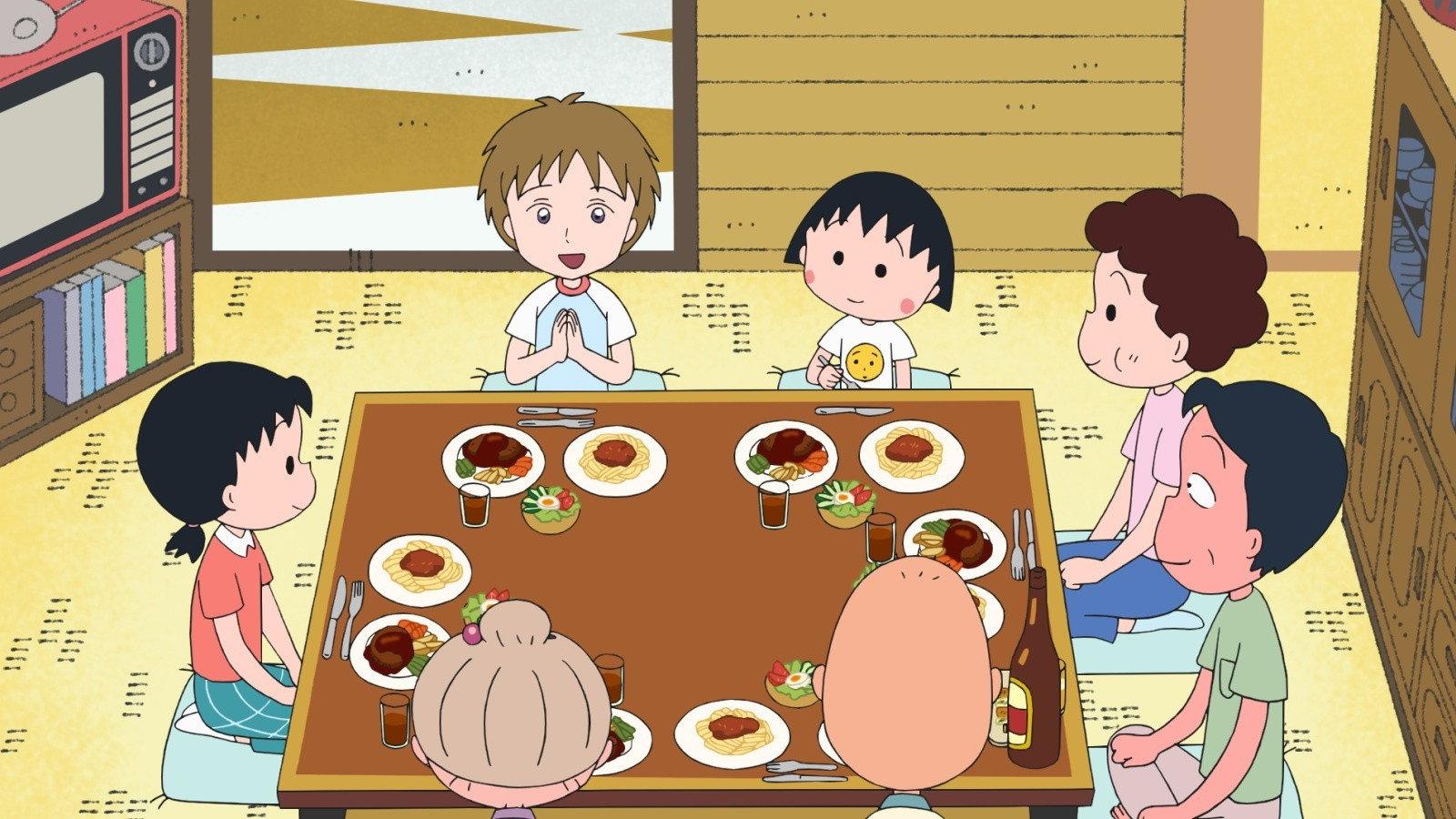 Chibi Maruko-chan: The Boy from Italy 2015 movie scene
