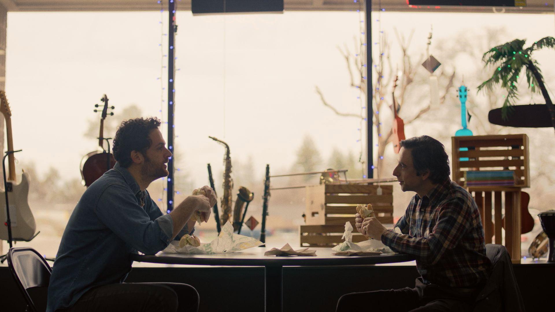 The Music Store movie scene