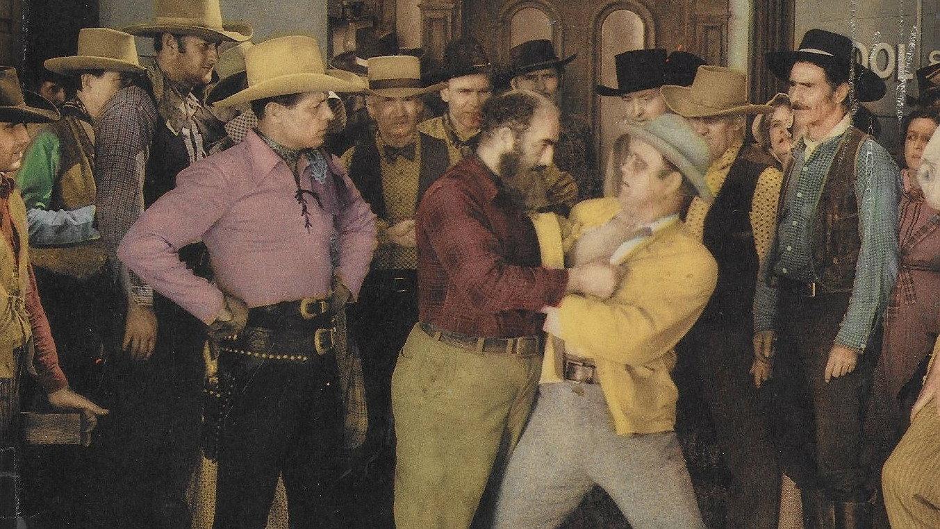 Under Texas Skies 1940 movie scene