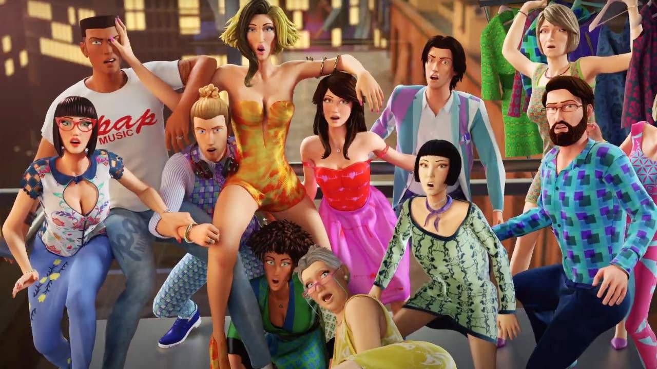 PAPmusic: Animation for Fashion 2024 movie scene
