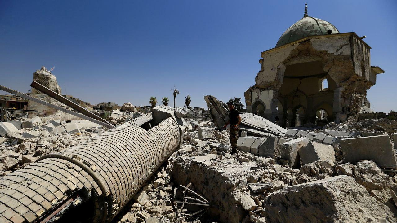 Dans les ruines de Mossoul - Don’t Come Back 2023 movie scene