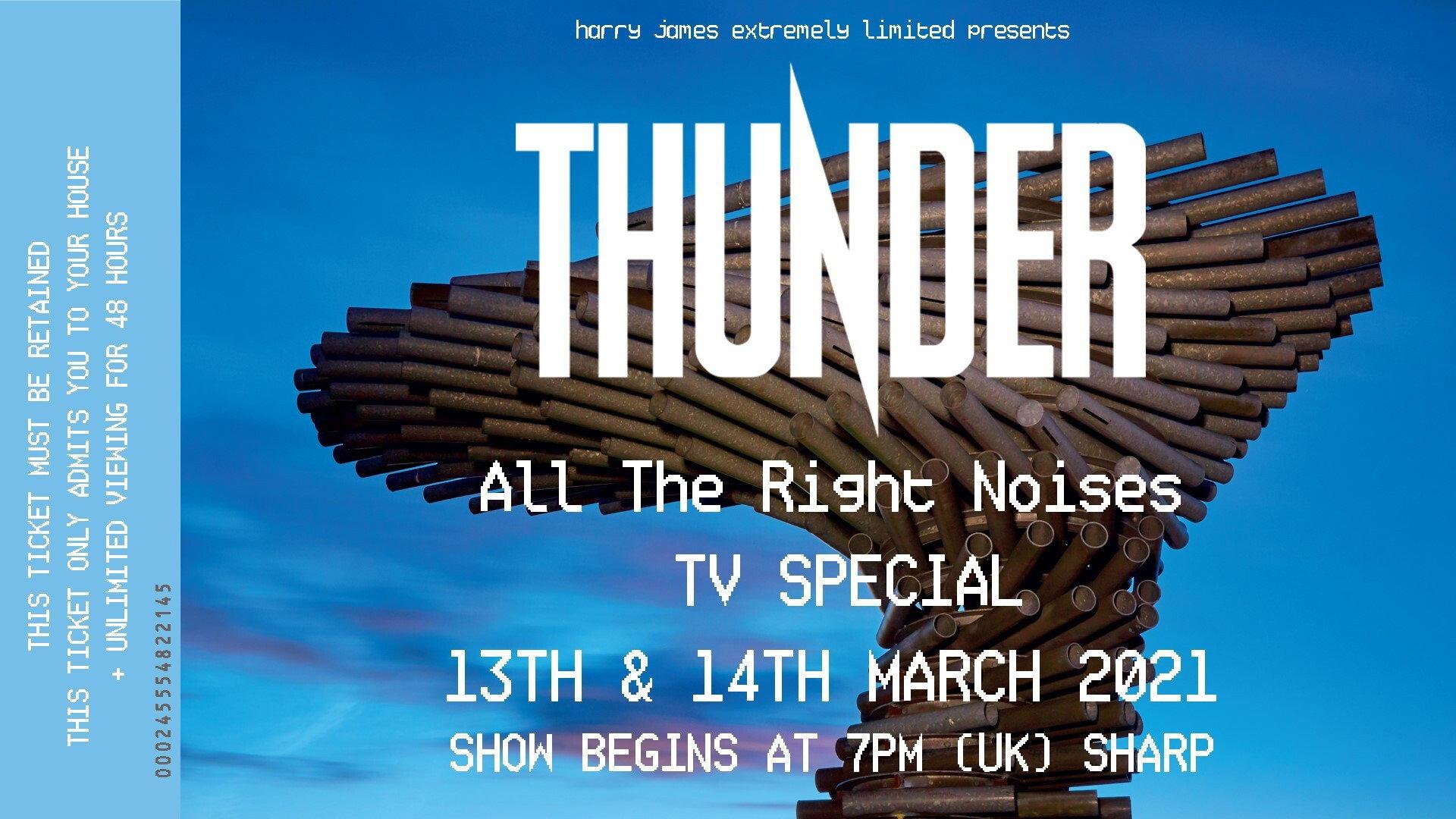 Thunder All The Right Noises TV Special 2021 movie scene