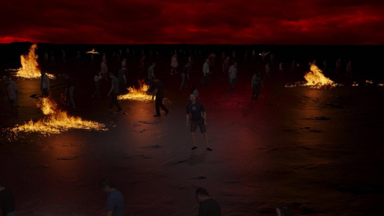 Journey to Hell 2022 movie scene