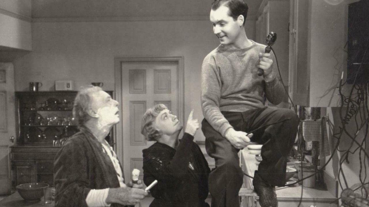 The Higgins Family 1938 movie scene