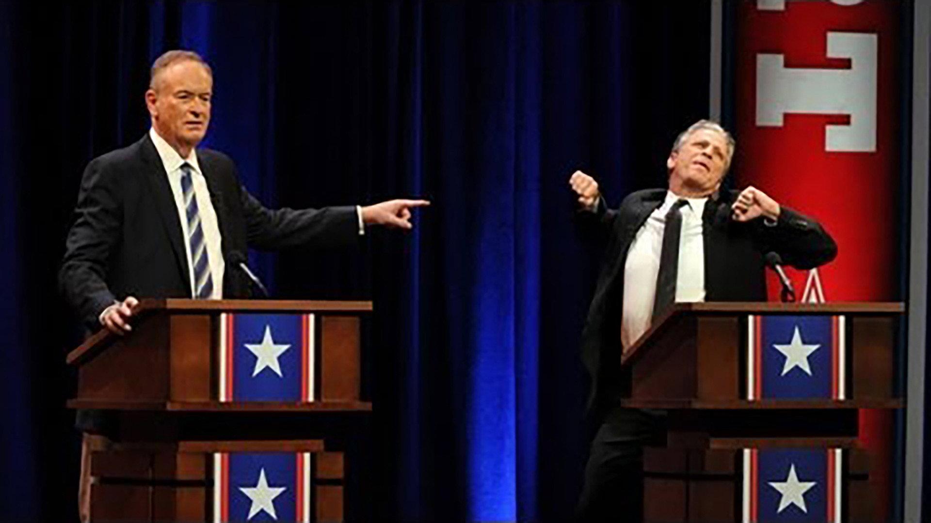 The Rumble in the Air-Conditioned Auditorium: O'Reilly vs. Stewart 2012 2012 movie scene