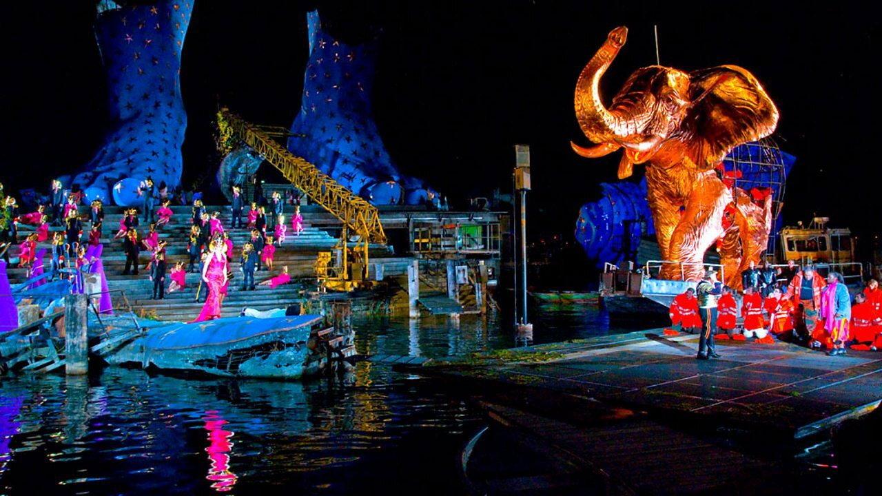 Verdi: Aida (Bregenz Festival) 2010 movie scene