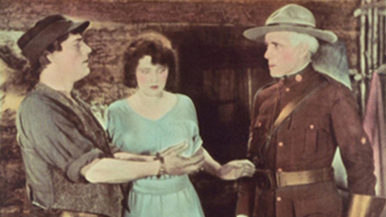 Nomads of the North 1920 movie scene