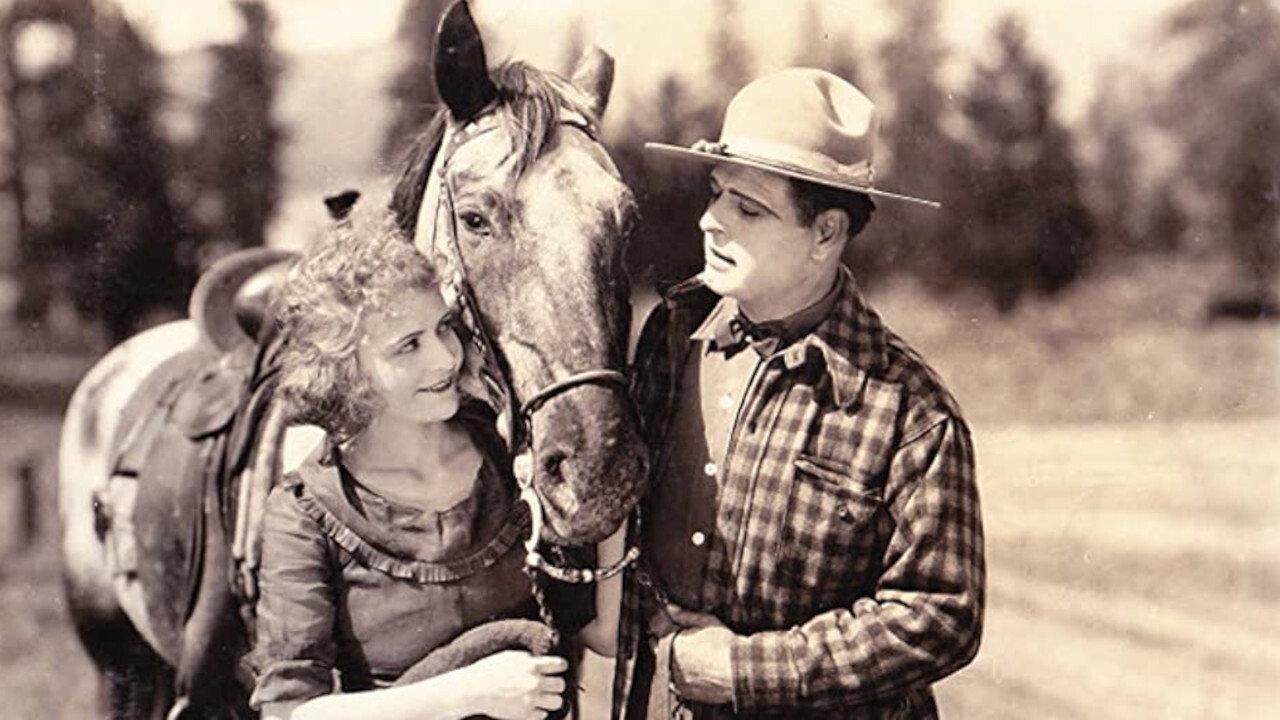 Desert Rider 1923 movie scene