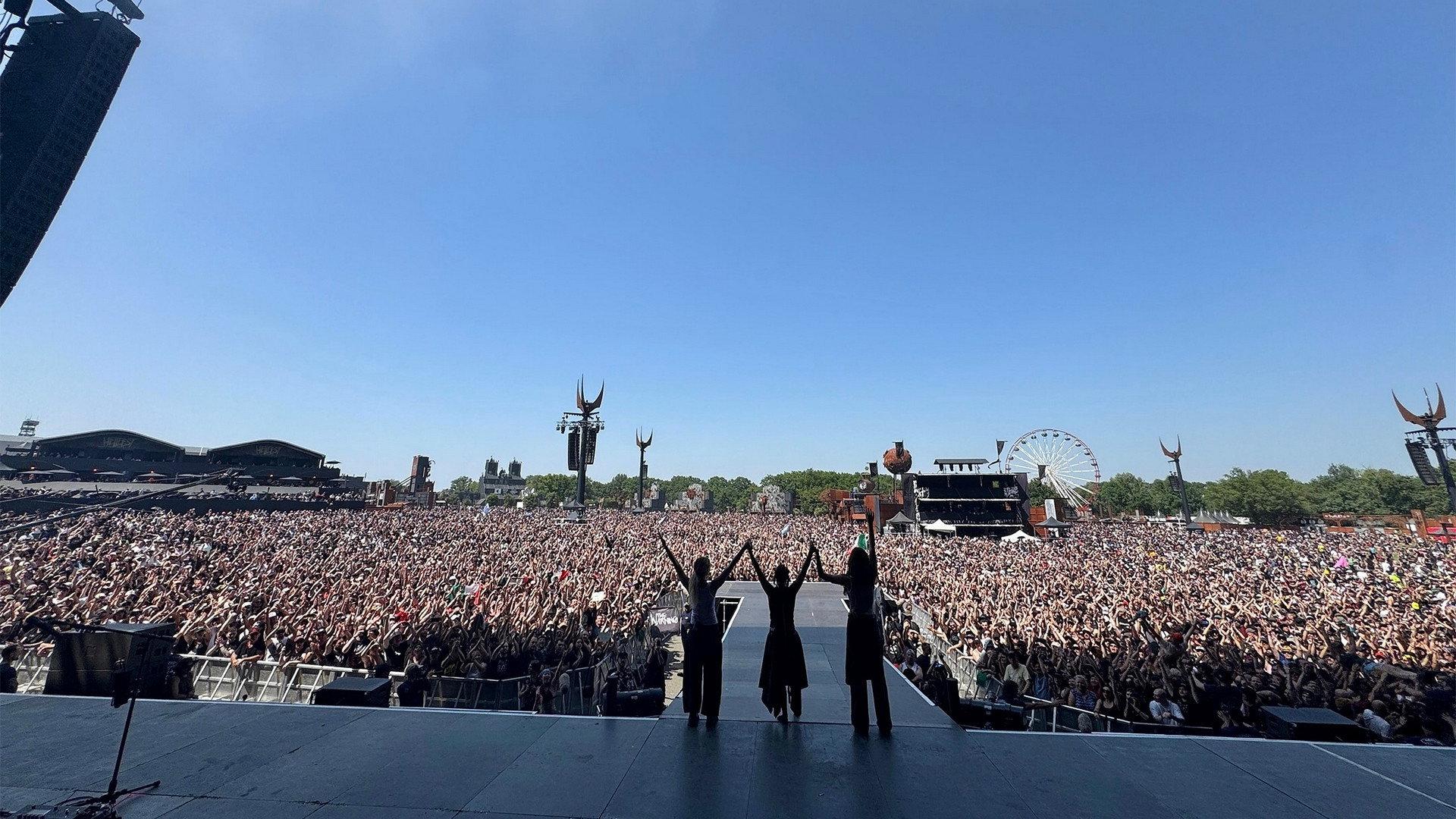 The Warning - Hellfest 2025 2025 movie scene