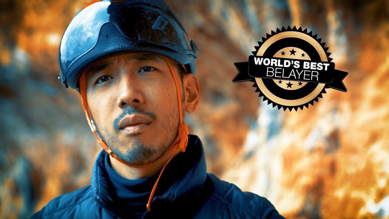 The World’s Best Belayer 2017 movie scene