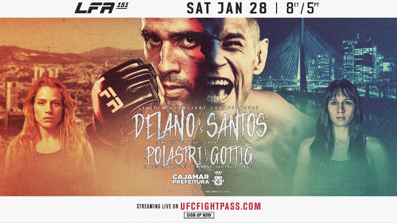 LFA 151: Delano vs. Santos 2023 movie scene