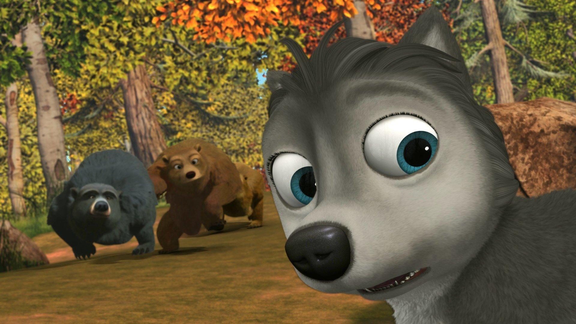 Alpha and Omega 3: The Great Wolf Games 2014 movie scene