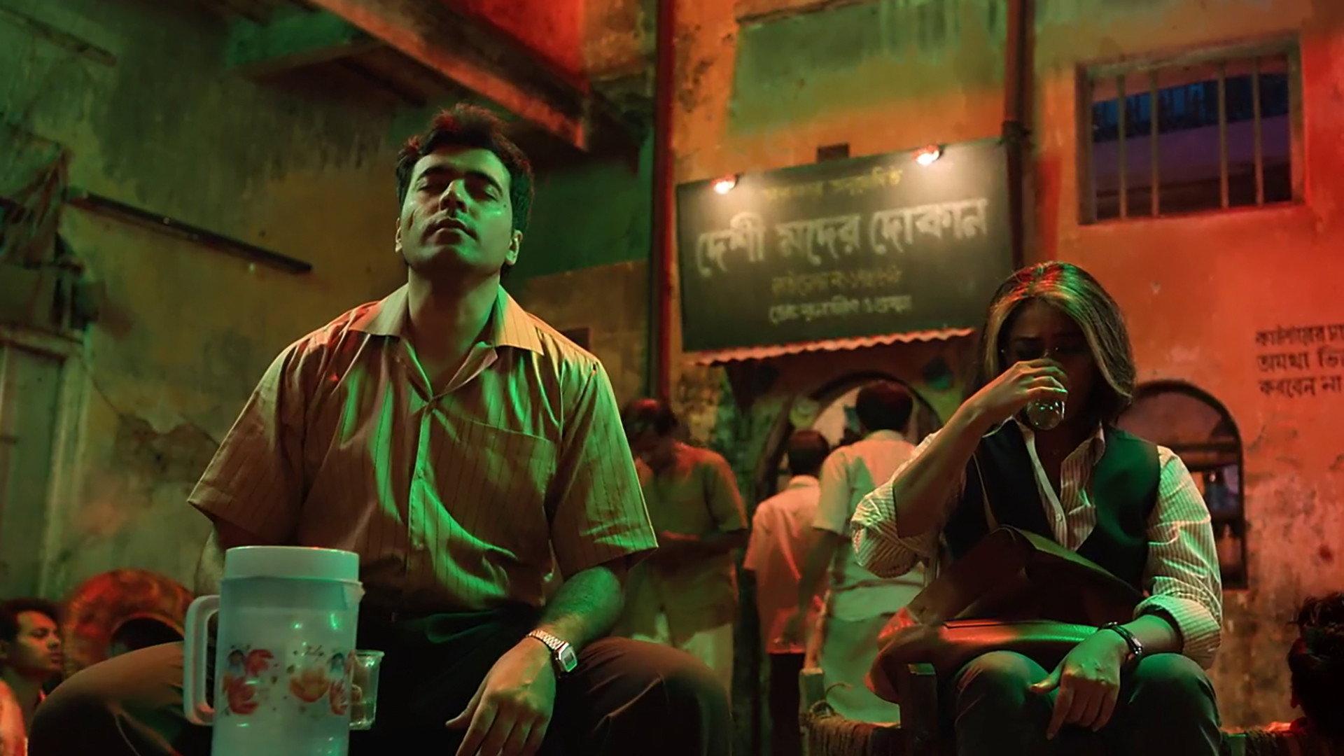 Shri Swapankumar-er Badami Hyena'r Kobole 2024 movie scene