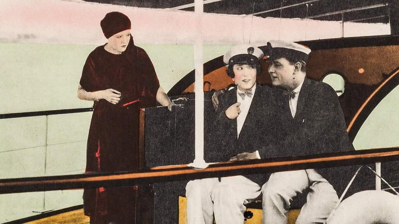 Bobbed Hair 1925 movie scene