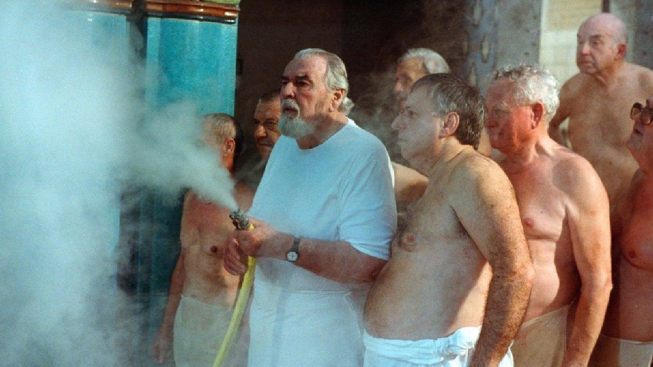 Royal Baths 1993 movie scene