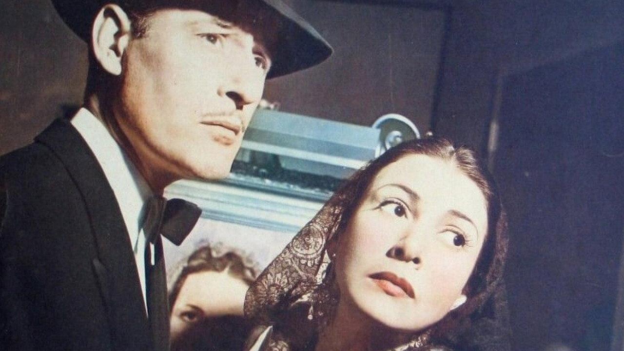 The Falcon in Mexico 1944 movie scene
