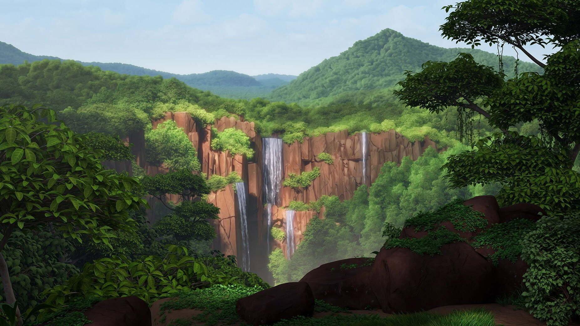 Mowgli's 4D Jungle Adventure 2020 movie scene