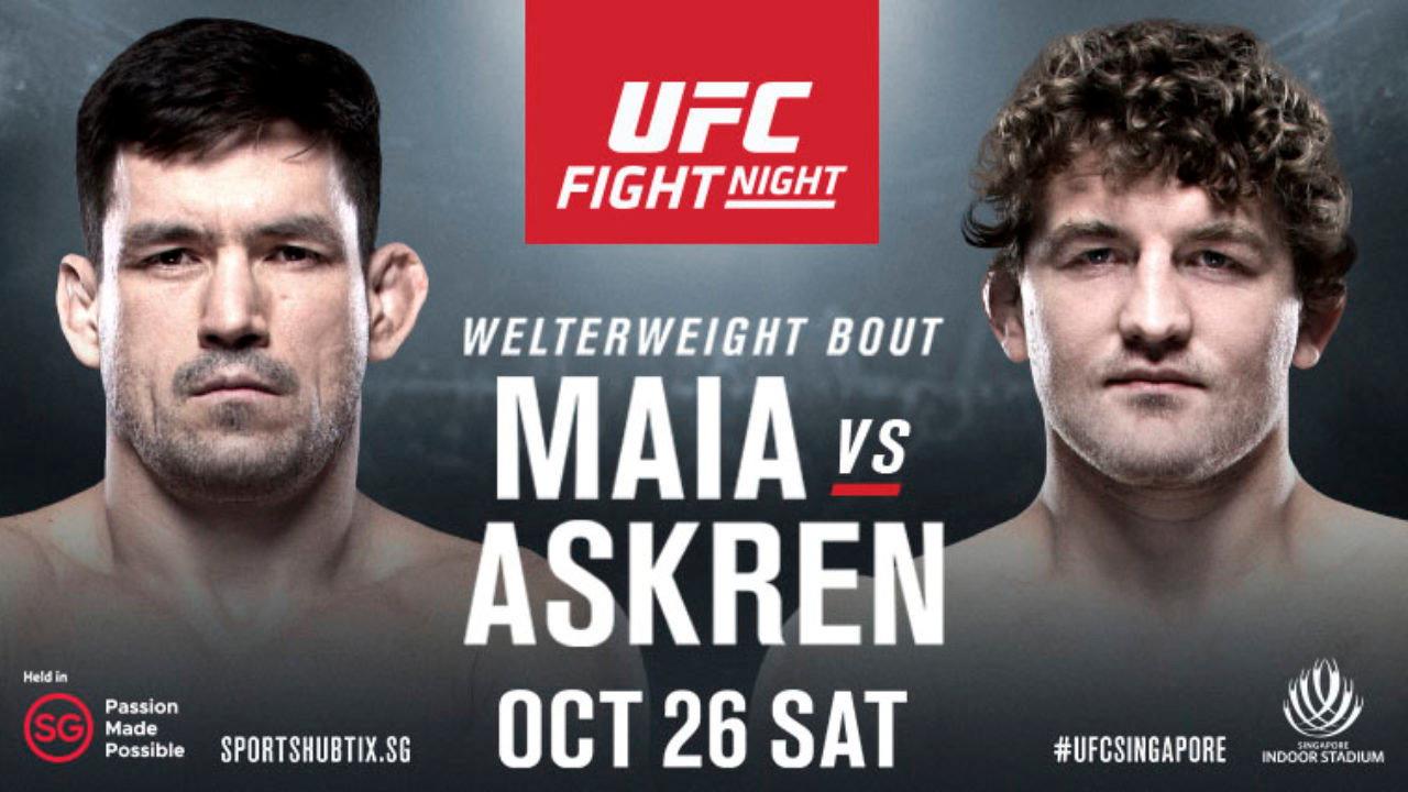 UFC Fight Night 162: Maia vs. Askren 2019 movie scene