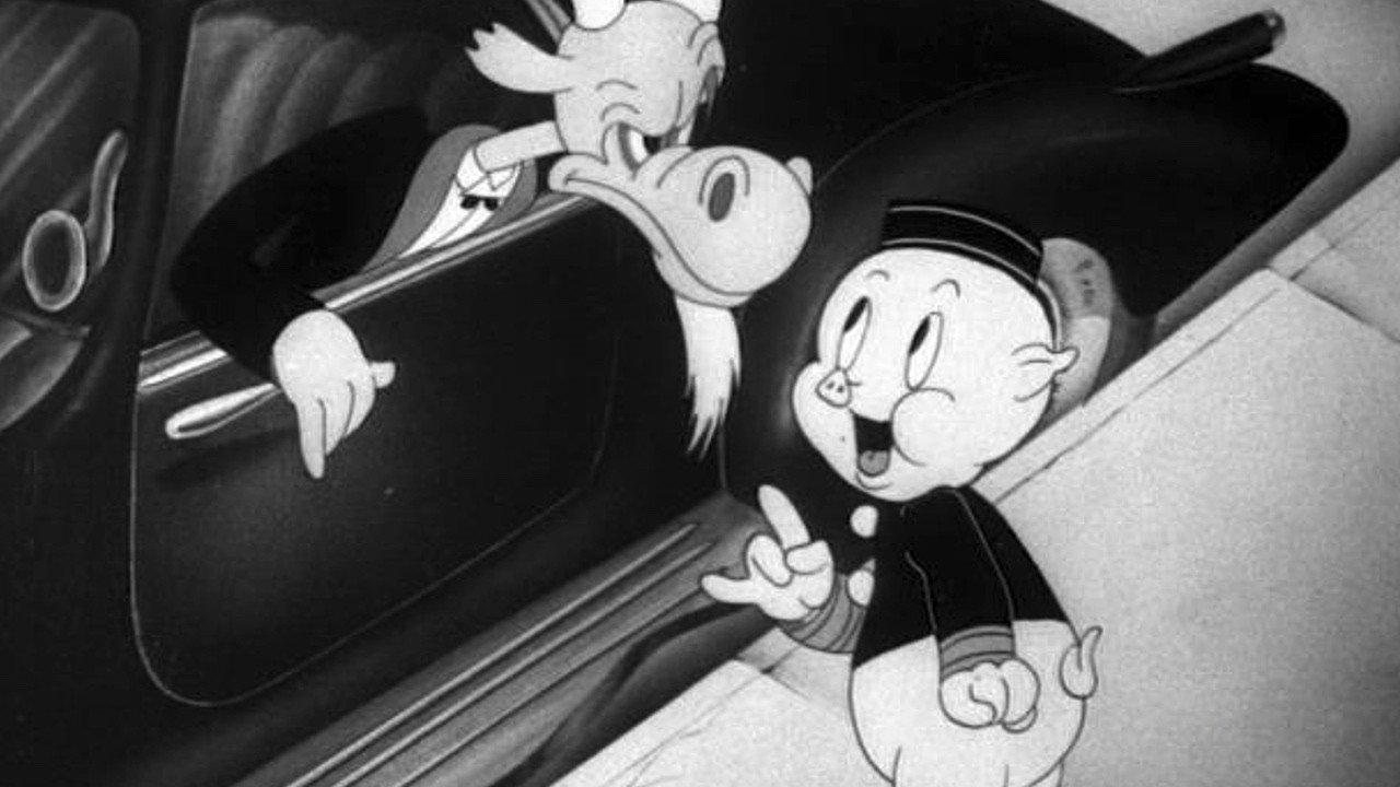 Porky's Hotel 1939 movie scene
