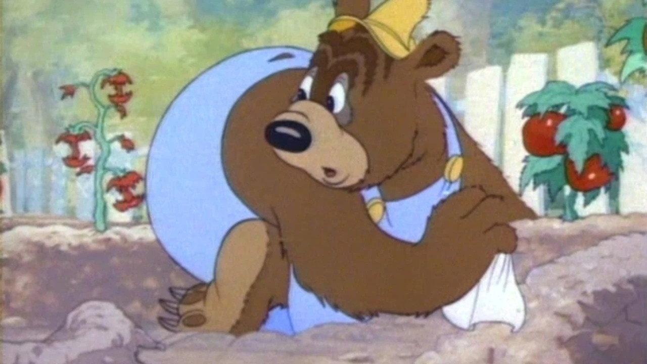 Barney Bear's Victory Garden 1942 movie scene